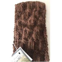 Handmade 100% Alpaca Ear Warmers, Brown