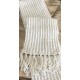 Kit for Fisherman's Rib Scarf (Includes 100% Alpaca Yarn) Brown