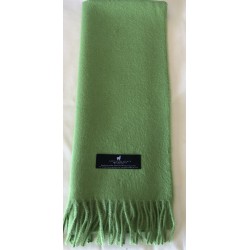 Alpaca Scarf, Pistachio, 100% baby alpaca