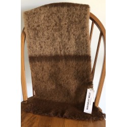 Alpaca scarf, Sunday scarf in Mocha