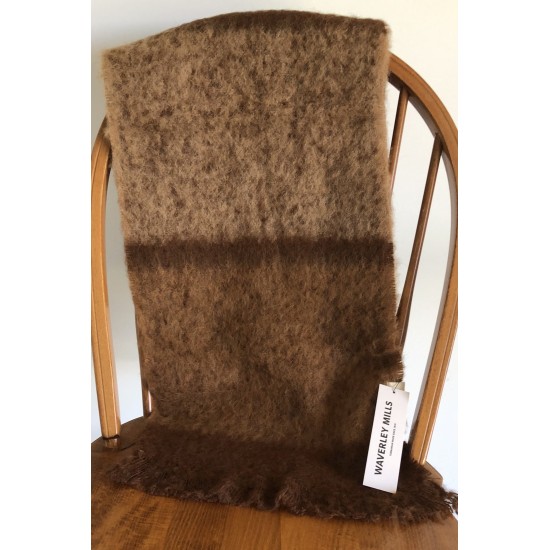 Alpaca scarf, Sunday scarf in Mocha