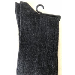 Men's Alpaca Blend Socks, King Size 11-14, Charcoal