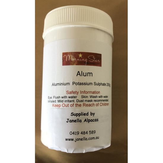 Alum Mordant (Aluminium Potassium Sulfate) 250 g