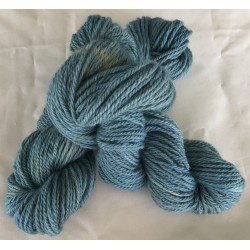 Hand Dyed - Teal Blue with hint of Green