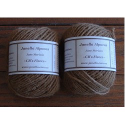 Alpaca Yarn, Brown 5-8 Ply (Chrissie Belle)