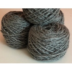 Alpaca Yarn, Grey 5-8 Ply