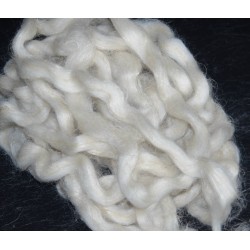 Merino Wool/Linen Blend Rovings