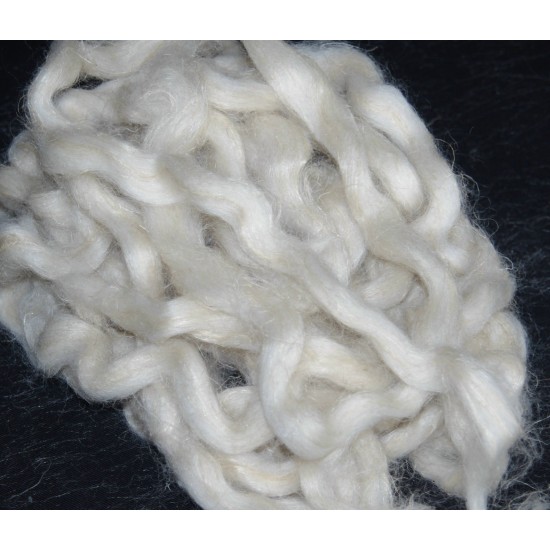 Merino Wool/Linen Blend Rovings